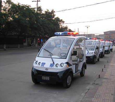 新宇宙電動(dòng)汽車(chē)為邯鄲復(fù)興區(qū)提供警車(chē)