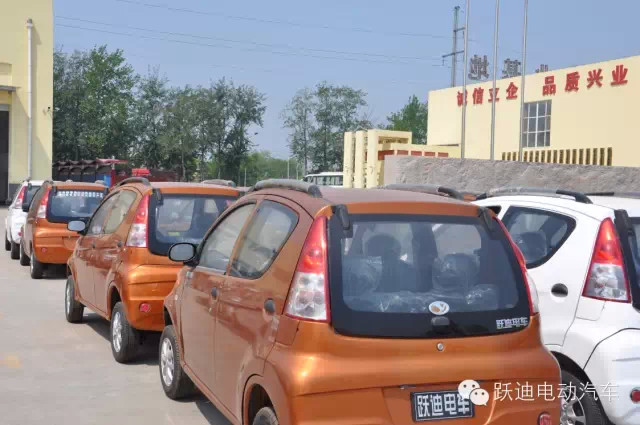 躍迪電動汽車全國銷售趨勢猛漲—批量發(fā)車甘肅