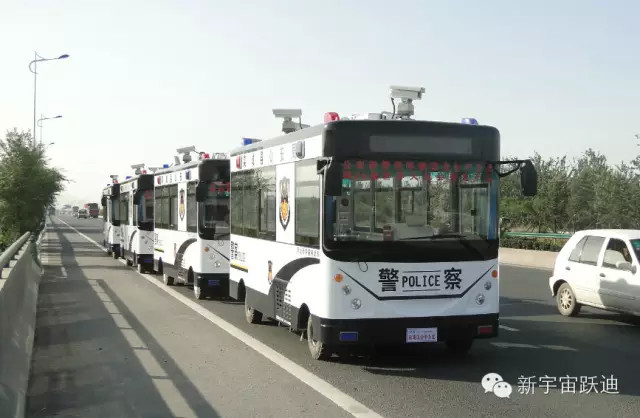 躍迪移動警務(wù)室發(fā)車欒城—助力欒城公安，全面防范打擊犯罪