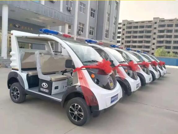 助力夏日?qǐng)?zhí)勤 | 躍迪電動(dòng)警用巡邏車(chē)發(fā)往廣東省